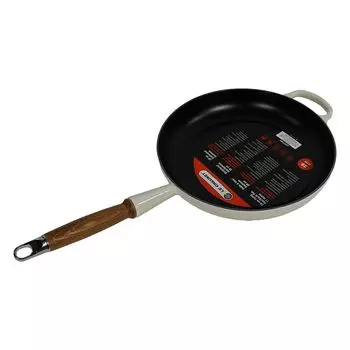 Сковорода Le Creuset Signature Meringue - 28 см / 2,6 литра - Эмалированное антипригарное покрытие, белый