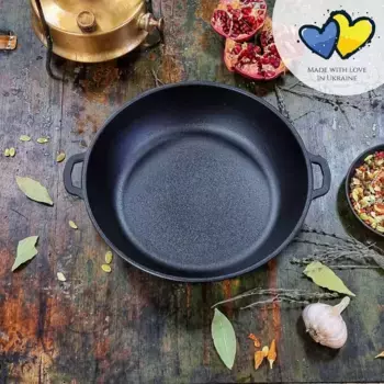 Сковорода Maysternya, черный