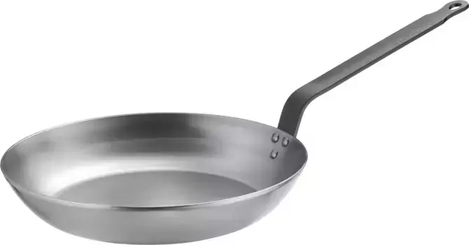 Сковорода PINTINOX "Excalibur", утюг, с ручкой, подходит для индукции 34 см + высота 5,75 см, цвет edelstahlfarben