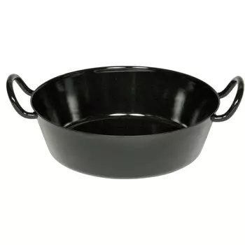 Сковорода Riess Schnitze противень 34см сервировочная форма с 2 ручками черная, черный