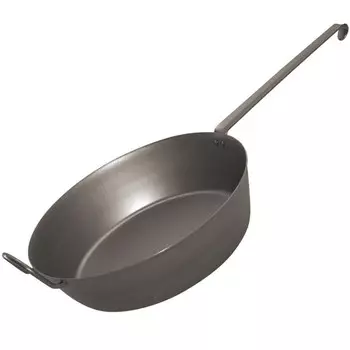 Сковорода Riess железная Сковорода Tyrol 32см серебро, серый