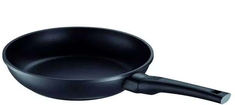Сковорода Rohe Novara 202072-24, максимальный диаметр 24 см, чугун/литой алюминий, подходит для индукционных плит, антипригарное покрытие