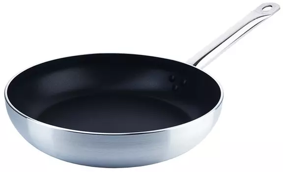 Сковорода с антипригарным покрытием, изготовлена из алюминия, с покрытием из ПТФЭ, доступен вариант: 32 см Вариант: 32 см Contacto