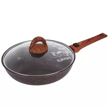 Сковорода с антипригарным покрытием со съемной ручкой KUKMARA 9,5 дюймов (24 см)