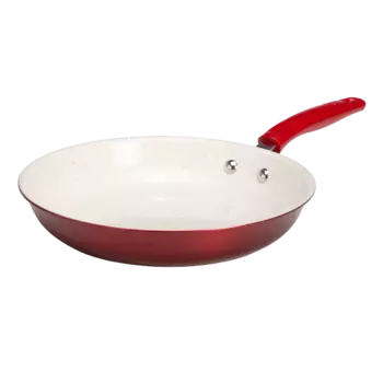 Сковорода с антипригарным покрытием Tasty 10 дюймовый, красный