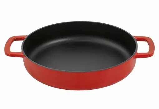 Сковорода с двойной ручкой COMBEKK, красный