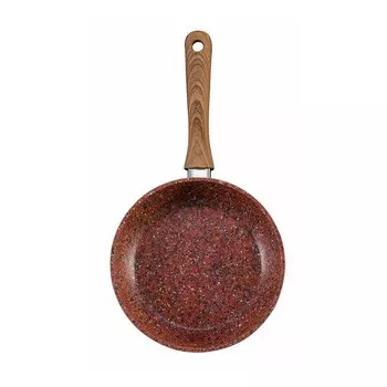 Сковорода с гранитным покрытием - KitchenPro - VENTEO - Диаметр 28см - Гранитное покрытие с антипригарным покрытием - Легкая/маневренная - Ручка несъемная - Все типы плит No Name