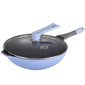 Сковорода с плоским дном Unbrand, фиолетовый