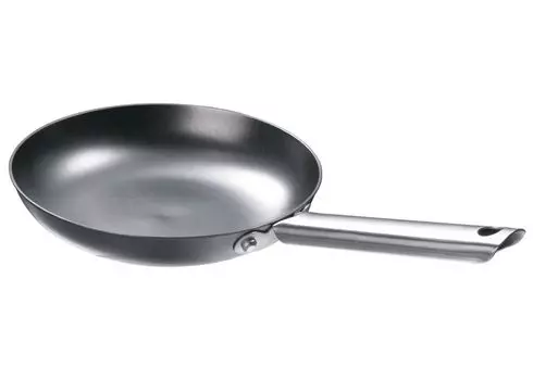 Сковорода Schulte-Ufer Iron Star, железная сковорода, сковорода, подходит для индукционной плиты, можно использовать в духовке, утюг, 24 см, 1450-24 i Schulte Ufer, серебро