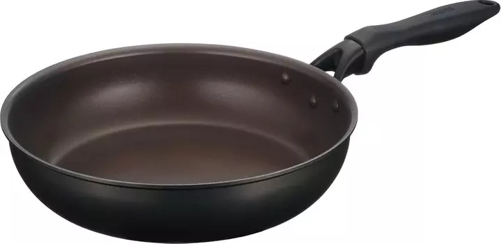 Сковорода серии Thermos Durable, 10,2 дюйма (26 см), дымчато-черный, совместима с индукционной индукцией, KFH-026 SMB, Smoke Black (Amazon.Co.Jp Exclusive)