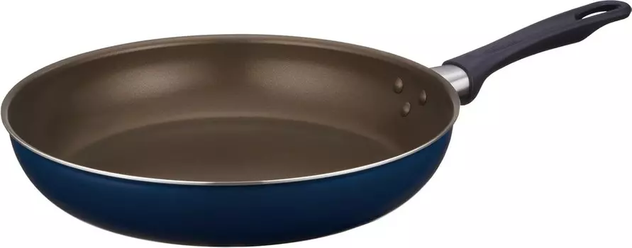 Сковорода серии Thermos Durable, 11 дюймов (28 см), темно-синяя, для газового пожаротушения KFI-028 NVY, Lightweight Type (Navy)