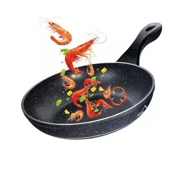 Сковорода шеффлера, сковорода, сковорода, сковорода с покрытием, индукционная сковорода с антипригарным покрытием, подходит для всех типов плит (24 см) Gertrud Scheffler