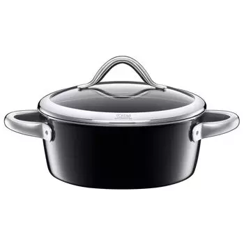 Сковорода Силит с крышкой 22 см Vitaliano Nero Silit