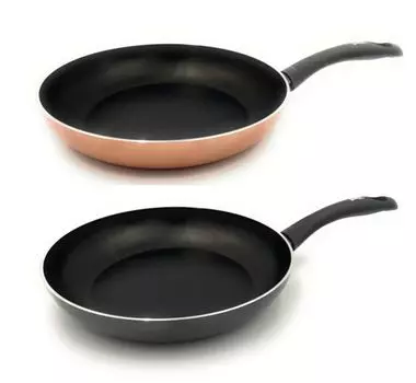 Сковорода Simply Berndes Frypan 'Luisant' 28 см серый, розовое золото и золотистый металлик, цвет: серый Sonstige