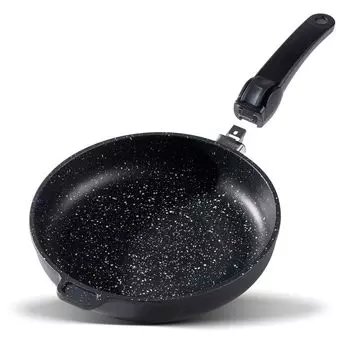 Сковорода STONELINE Сделано в Германии, 24 см, кокиль, со съемной ручкой, подходит для индукционной плиты