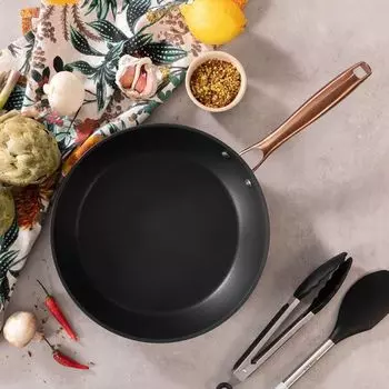 Сковороды Cecotec Polka Fantasy 28 Bucket Golden, черный