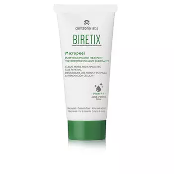 Скраб для лица Biretix Micropeel Tratamiento Exfoliante Purificante Cantabria Labs, 50 мл