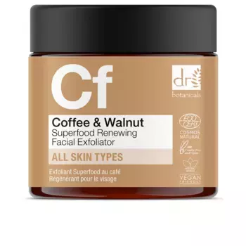 Скраб для лица Coffee & Walnut Superfood Exfoliante Facial Renovador Dr. Botanicals, 60 мл