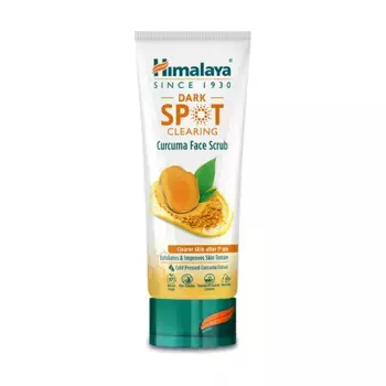 Скраб для лица Dark Spot Clearing Curcuma Face Scrub Himalaya, 75 ml