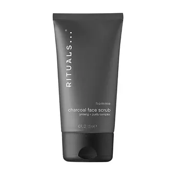 Скраб для лица для мужчин homme charcoal face scrub Rituals, 125 мл