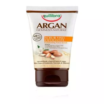 Скраб для лица Exfoliante facial de manteca de argn Equilibra, 75 мл