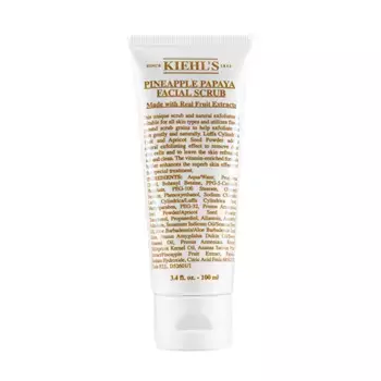 Скраб для лица из ананаса и папайи Pineapple Papaya Facial Scrub Kiehl'S, 100 ml