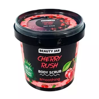 Скраб для тела Cherry Rush Body Scrub Beauty Jar, 200 g
