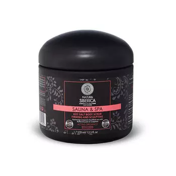 Скраб для тела Exfoliante Corporal Caliente Reafirmante Y Modelador A Base De Sal Natura Siberica, 370 мл