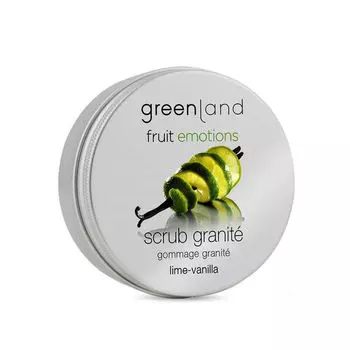 Скраб для тела Exfoliante Corporal Fruit Emotions Lima Y Vainilla Greenland, 200 мл