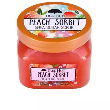 Скраб для тела Exfoliante de azcar sorbete de melocotn Tree Hut, 510 гр.