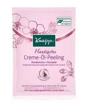 Скраб для тела Kneipp Hautzart Creme-l-Peeling Mandelmilch - Mandell, 40 ml