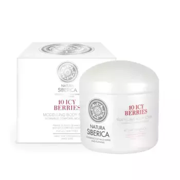Скраб для тела с натуральными экстрактами 10 Icy Berries Modeling Body Scrub Natura Siberica, 370 ml