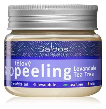 Скраб для тела Saloos Bio Peeling Lavender & Tea Tree