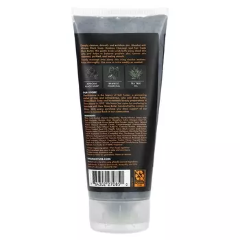 Скраб для тела SheaMoisture African Black Soap с бамбуковым углем, 170 г