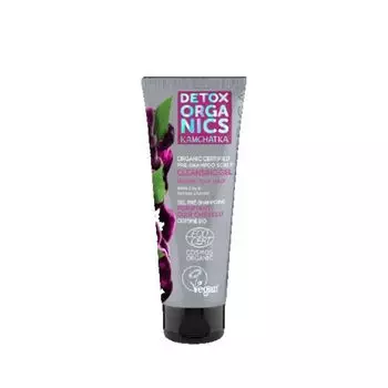 Скраб для волос Detox Organics Kamchatka Pre-Shampoo Scalp Cleansing Gel Natura Siberica, 75 мл