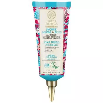 Скраб для волос Exfoliante Para El Cuero Cabelludo Schizandra Ginseng Y Biotina Natura Siberica, 100 гр