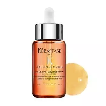 Скраб Huile Rafraichissante | Освежающее масло для усиления пилинга кожи головы 50мл Krastase Fusio, Kerastase