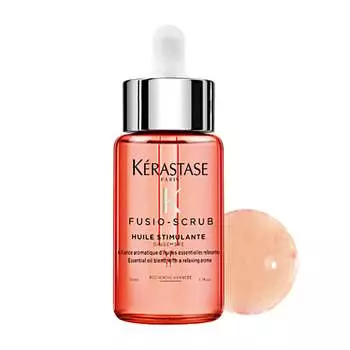 Скраб Huile Stimulante | Энергетическое масло для усиления пилинга кожи головы, 50 мл. Krastase Fusio, Kerastase