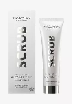 Скраб и пилинг для лица Scrub Exfoliating Oil-To-Milk Scrub MADARA