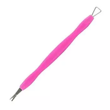 Скребок, Накатка, Копыта, Двустороннее долото, Для удаления гибридов и геля, Розовый MollyLac, Molly Lac