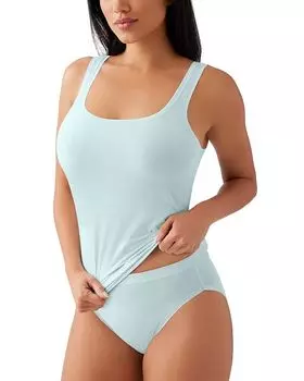 Скромная хлопковая майка Wacoal, синий