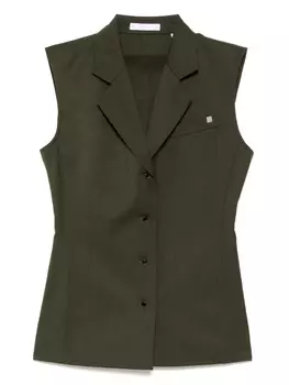 Скромный жилет Helmut Lang, зеленый