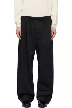 Скрученные поверх брюк Lemaire, черный