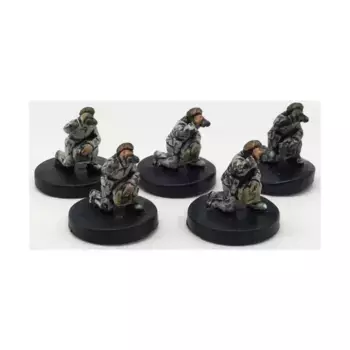 Скрытый передовой наблюдатель (С) x5, Axis & Allies - Collectible Miniatures Game - D-Day Singles