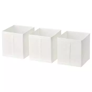 SKUBB СКУББ Коробка, белый, 31x34x33 см IKEA