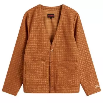 Скука кардиган Pleasures, коричневый