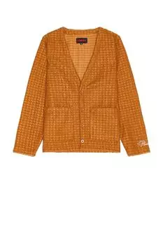 Скука кардиган Pleasures, коричневый