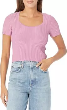 Скульптурная Османская футболка Madewell, цвет Shaded Pink