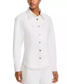 Скульптурная рубашка FRAME, белый