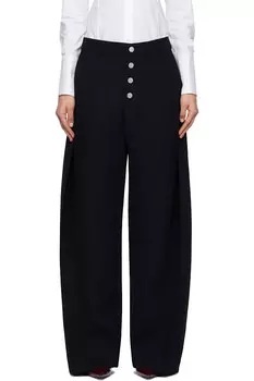 Скульптурные брюки Jean Paul Gaultier, черный